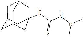 28616-82-2 N-(1-adamantyl)-2,2-dimethylhydrazinecarbothioamide