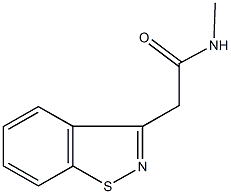 2-(1,2-benzisothiazol-3-yl)-N-methylacetamide|