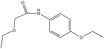 2-ethoxy-N-(4-ethoxyphenyl)acetamide Structure