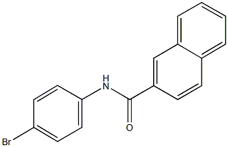 N-(4-bromophenyl)-2-naphthamide,292867-13-1,结构式