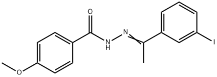 292869-32-0 N'-[1-(3-iodophenyl)ethylidene]-4-methoxybenzohydrazide
