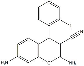 293759-01-0 2,7-diamino-4-(2-iodophenyl)-4H-chromene-3-carbonitrile