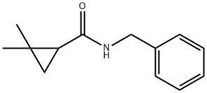 N-benzyl-2,2-dimethylcyclopropanecarboxamide Structure