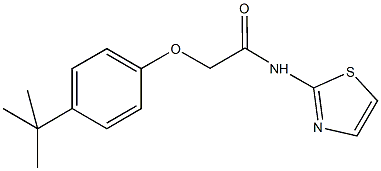 294892-73-2 2-(4-tert-butylphenoxy)-N-(1,3-thiazol-2-yl)acetamide