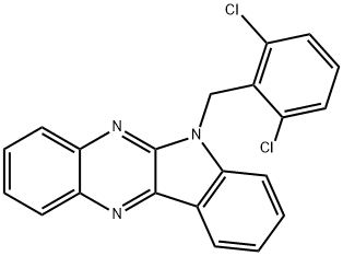 296792-74-0 6-(2,6-dichlorobenzyl)-6H-indolo[2,3-b]quinoxaline