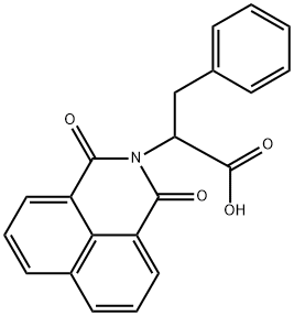 2-(1,3-dioxo-1H-benzo[de]isoquinolin-2(3H)-yl)-3-phenylpropanoic acid Structure