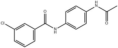 N-[4-(acetylamino)phenyl]-3-chlorobenzamide|