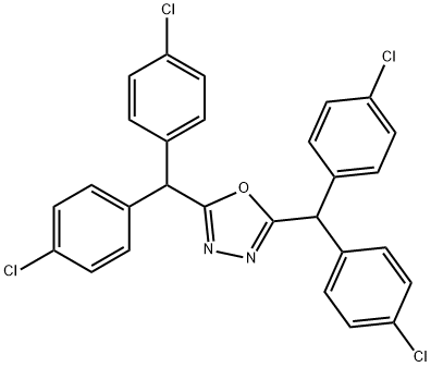 299929-06-9 2,5-bis[bis(4-chlorophenyl)methyl]-1,3,4-oxadiazole