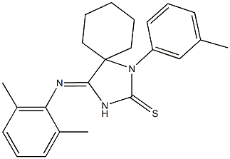 300404-61-9 4-[(2,6-dimethylphenyl)imino]-1-(3-methylphenyl)-1,3-diazaspiro[4.5]decane-2-thione