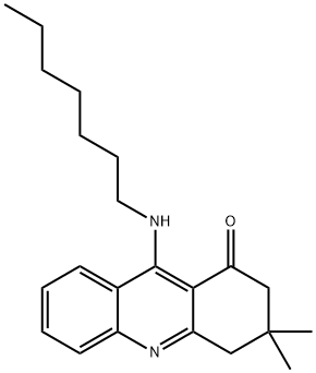 9-(heptylamino)-3,3-dimethyl-3,4-dihydro-1(2H)-acridinone|