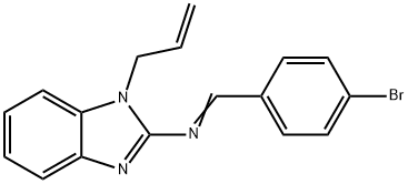 N-(1-allyl-1H-benzimidazol-2-yl)-N-(4-bromobenzylidene)amine|