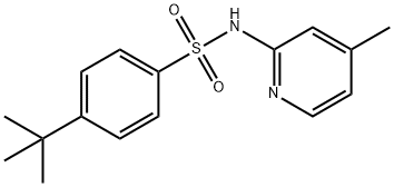300799-30-8 4-tert-butyl-N-(4-methyl-2-pyridinyl)benzenesulfonamide