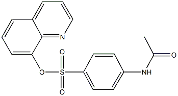 8-quinolinyl 4-(acetylamino)benzenesulfonate|