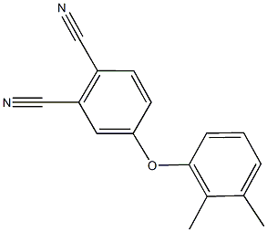 4-(2,3-dimethylphenoxy)phthalonitrile Struktur