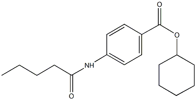 302805-53-4 cyclohexyl 4-(pentanoylamino)benzoate