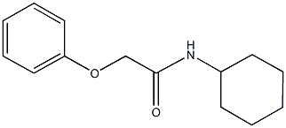 N-cyclohexyl-2-phenoxyacetamide Structure