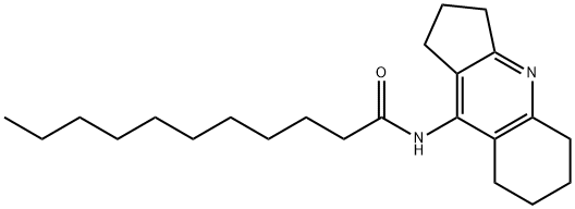 N-(2,3,5,6,7,8-hexahydro-1H-cyclopenta[b]quinolin-9-yl)undecanamide Structure