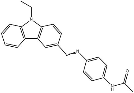 303215-56-7 N-(4-{[(9-ethyl-9H-carbazol-3-yl)methylene]amino}phenyl)acetamide