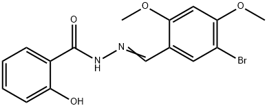 304480-81-7 N'-(5-bromo-2,4-dimethoxybenzylidene)-2-hydroxybenzohydrazide