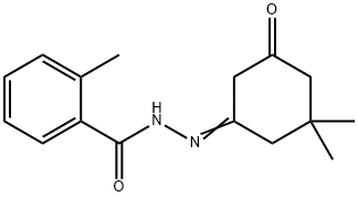 N'-(3,3-dimethyl-5-oxocyclohexylidene)-2-methylbenzohydrazide,304481-47-8,结构式