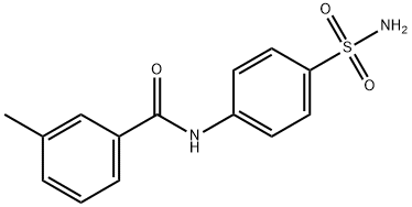 N-[4-(aminosulfonyl)phenyl]-3-methylbenzamide Struktur