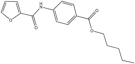 pentyl 4-(2-furoylamino)benzoate|