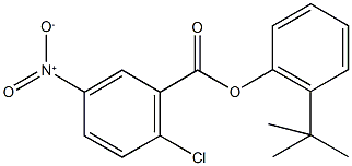 307506-20-3 2-tert-butylphenyl 2-chloro-5-nitrobenzoate