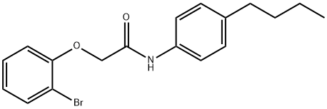 307537-07-1 2-(2-bromophenoxy)-N-(4-butylphenyl)acetamide