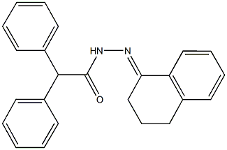 308293-83-6 N'-(3,4-dihydro-1(2H)-naphthalenylidene)-2,2-diphenylacetohydrazide