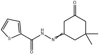 N'-(3,3-dimethyl-5-oxocyclohexylidene)-2-thiophenecarbohydrazide,308294-00-0,结构式