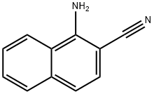 1-氨基-2-氰基萘, 3100-67-2, 结构式