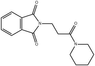 31122-64-2 2-[3-oxo-3-(1-piperidinyl)propyl]-1H-isoindole-1,3(2H)-dione