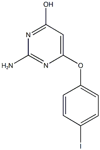 2-amino-6-(4-iodophenoxy)-4-pyrimidinol