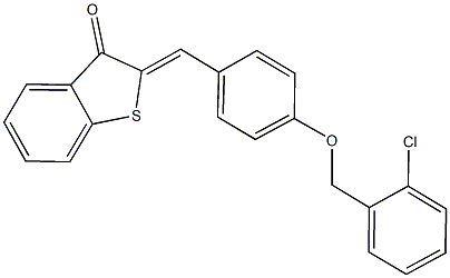 312319-92-9 2-{4-[(2-chlorobenzyl)oxy]benzylidene}-1-benzothiophen-3(2H)-one