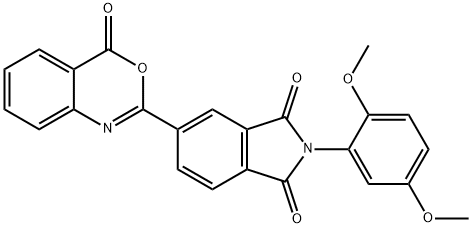 312505-83-2 2-(2,5-dimethoxyphenyl)-5-(4-oxo-4H-3,1-benzoxazin-2-yl)-1H-isoindole-1,3(2H)-dione