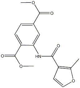 313385-53-4 dimethyl 2-[(2-methyl-3-furoyl)amino]terephthalate