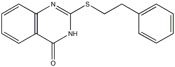 2-[(2-phenylethyl)sulfanyl]-4(3H)-quinazolinone Structure