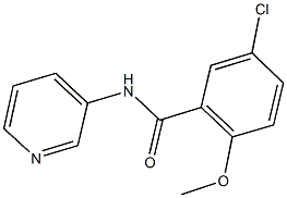5-chloro-2-methoxy-N-(3-pyridinyl)benzamide|