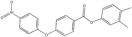 313523-57-8 3,4-dimethylphenyl 4-{4-nitrophenoxy}benzoate