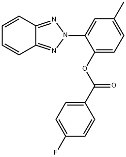 313548-78-6 2-(2H-1,2,3-benzotriazol-2-yl)-4-methylphenyl 4-fluorobenzoate