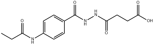 314764-12-0 4-氧代-4-(2-(4-丙酰胺基苯甲酰基)肼基)丁酸