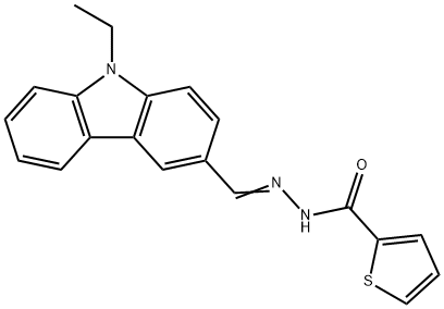 314764-65-3 N'-[(9-ethyl-9H-carbazol-3-yl)methylene]-2-thiophenecarbohydrazide