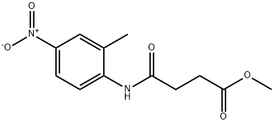 methyl 4-{4-nitro-2-methylanilino}-4-oxobutanoate,315670-54-3,结构式