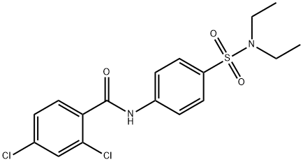 315672-32-3 2,4-dichloro-N-{4-[(diethylamino)sulfonyl]phenyl}benzamide