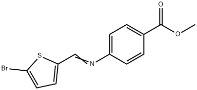 315672-71-0 methyl 4-{[(5-bromo-2-thienyl)methylene]amino}benzoate