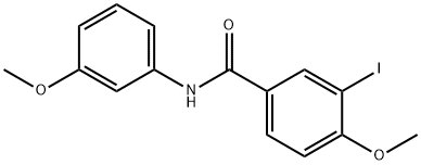 315675-94-6 3-iodo-4-methoxy-N-(3-methoxyphenyl)benzamide