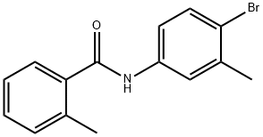 N-(4-bromo-3-methylphenyl)-2-methylbenzamide Struktur