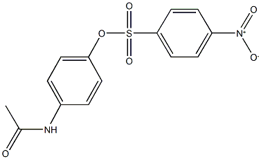 4-(acetylamino)phenyl 4-nitrobenzenesulfonate|