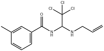 N-[1-(allylamino)-2,2,2-trichloroethyl]-3-methylbenzamide 结构式