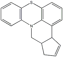 1,3a,13,13a-tetrahydrocyclopenta[4,5]pyrido[3,2,1-kl]phenothiazine|